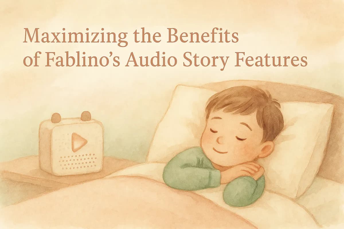 Maximizing the Benefits of Fablino's Audio Story Features