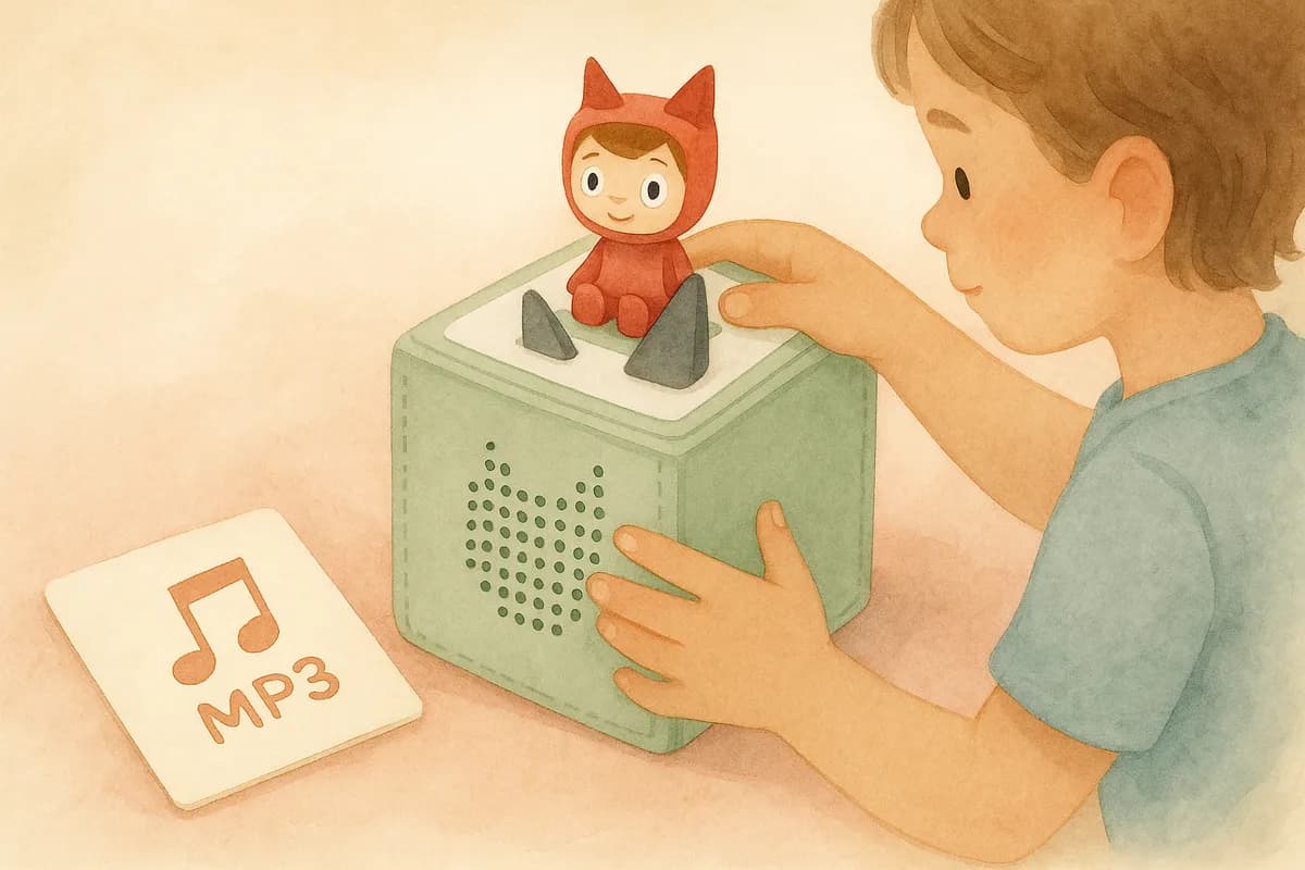 How to Put Custom Audio Stories on Your Toniebox