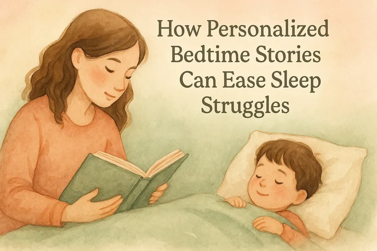 How Personalized Bedtime Stories Can Ease Sleep Struggles
